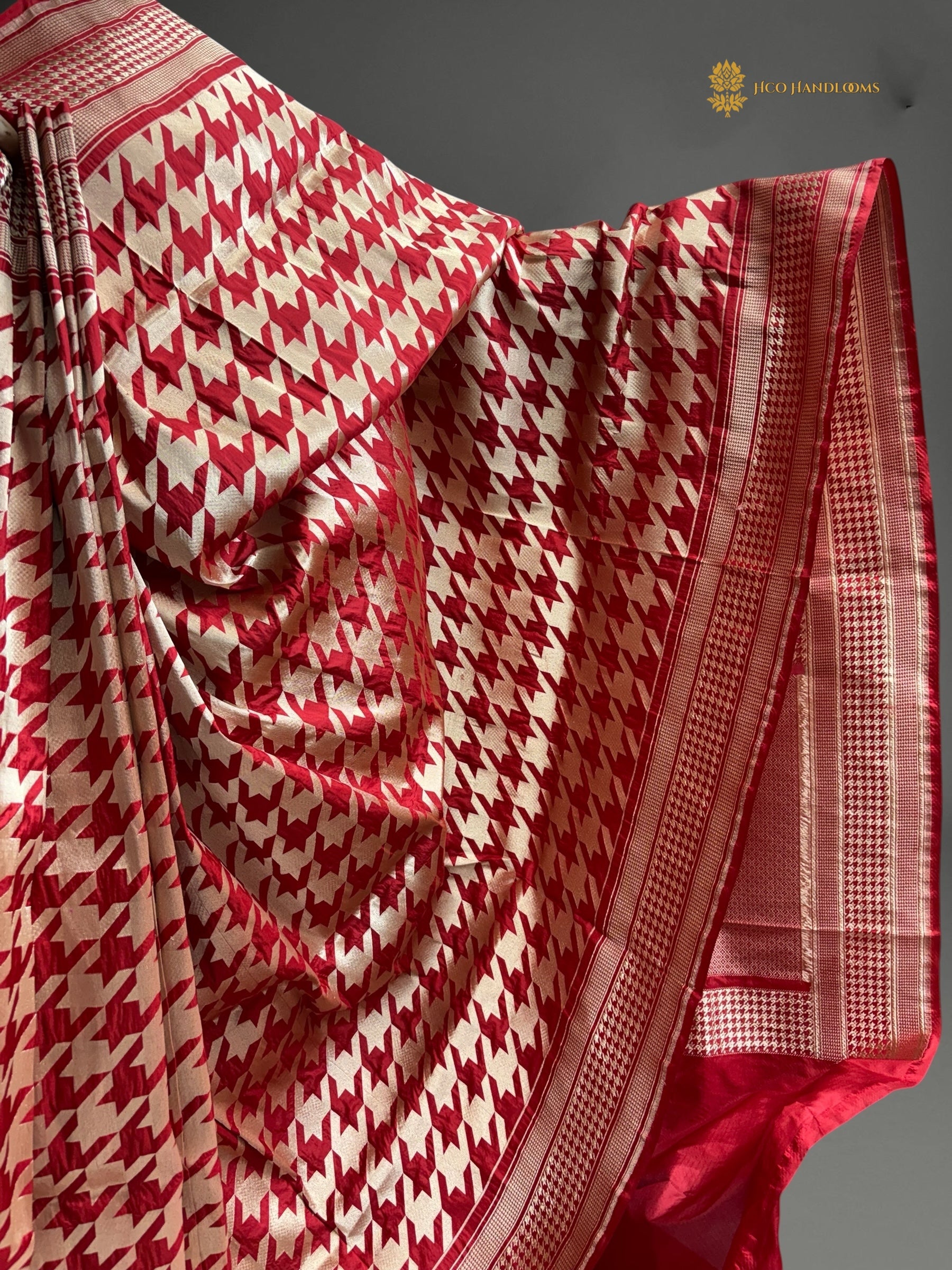 Regal Pure Katan Silk Banarasi Saree - Handwoven Tanchui Brocade