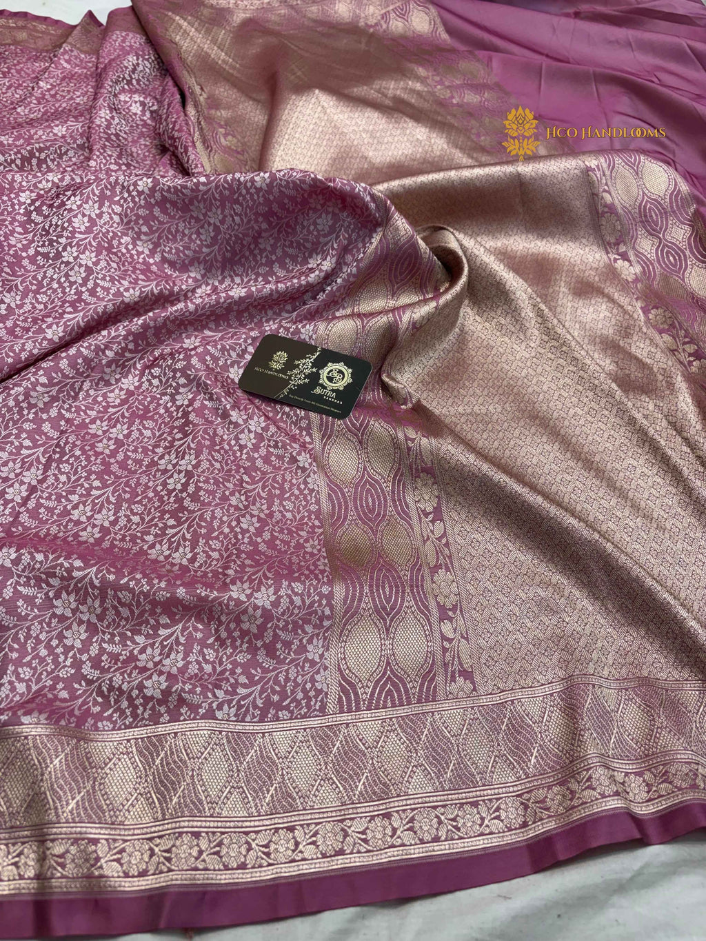 Premium Mashru Katan Silk Banarasi Saree - All Over Tanchui Brocade