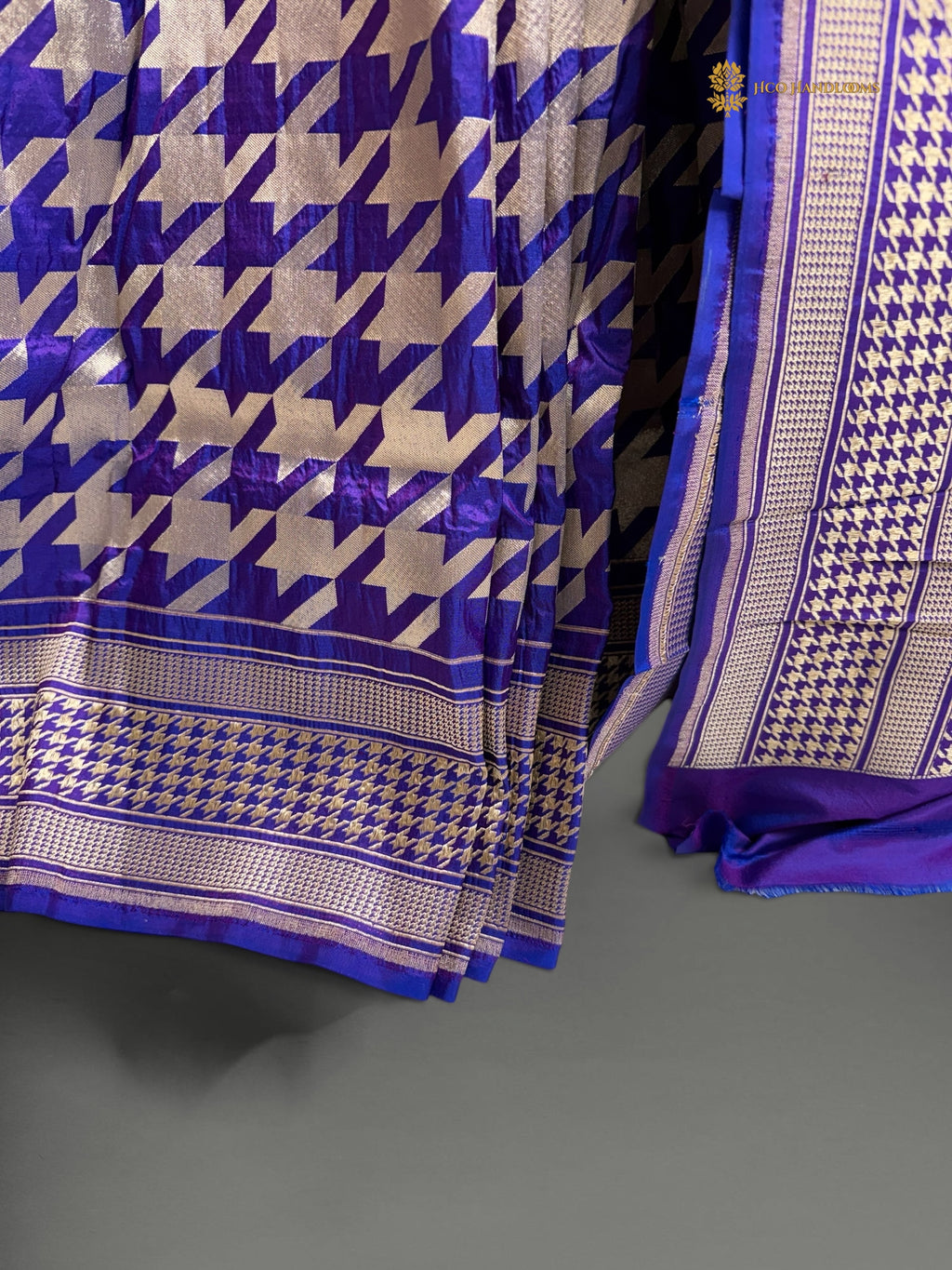 Regal Pure Katan Silk Banarasi Saree - Handwoven Tanchui Brocade