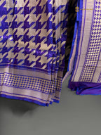 Regal Pure Katan Silk Banarasi Saree - Handwoven Tanchui Brocade