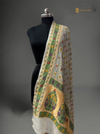 Pure Georgette Meenakari Banarasi Handloom Dupatta