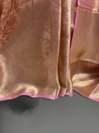 Regal Pure Tissue Silk  Handloom Banarasi Saree - All Over Tanchui Brocade