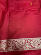 Regal Pure Katan Silk Handloom Banarasi Saree - All Over Jaal Work