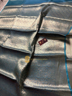 Pure Tissue Silk Tanchui Brocade Handloom Banarasi Saree