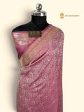 Premium Mashru Katan Silk Banarasi Saree - All Over Tanchui Brocade