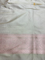Regal Pure Katan Silk Handloom Banarasi Saree - All Over Jaal Work