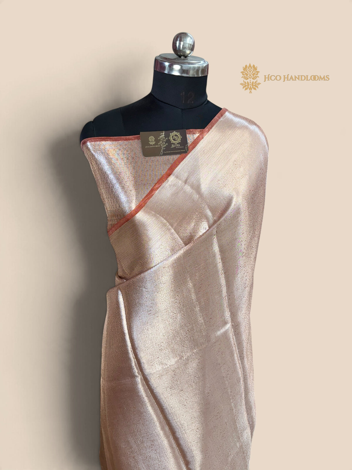 Pure Tissue Silk Handloom Banarasi Saree - All Over Tanchui Brocade