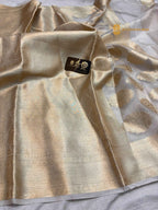 Pure Tissue Silk Handloom Banarasi Saree - All Over Tanchui Brocade