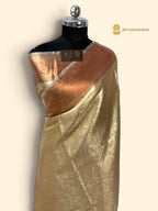 Pure Tissue Silk Handloom Banarasi Saree - All Over Tanchui Brocade