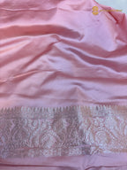 Premium Mashru Katan Silk Banarasi Saree - All Over Small Booti