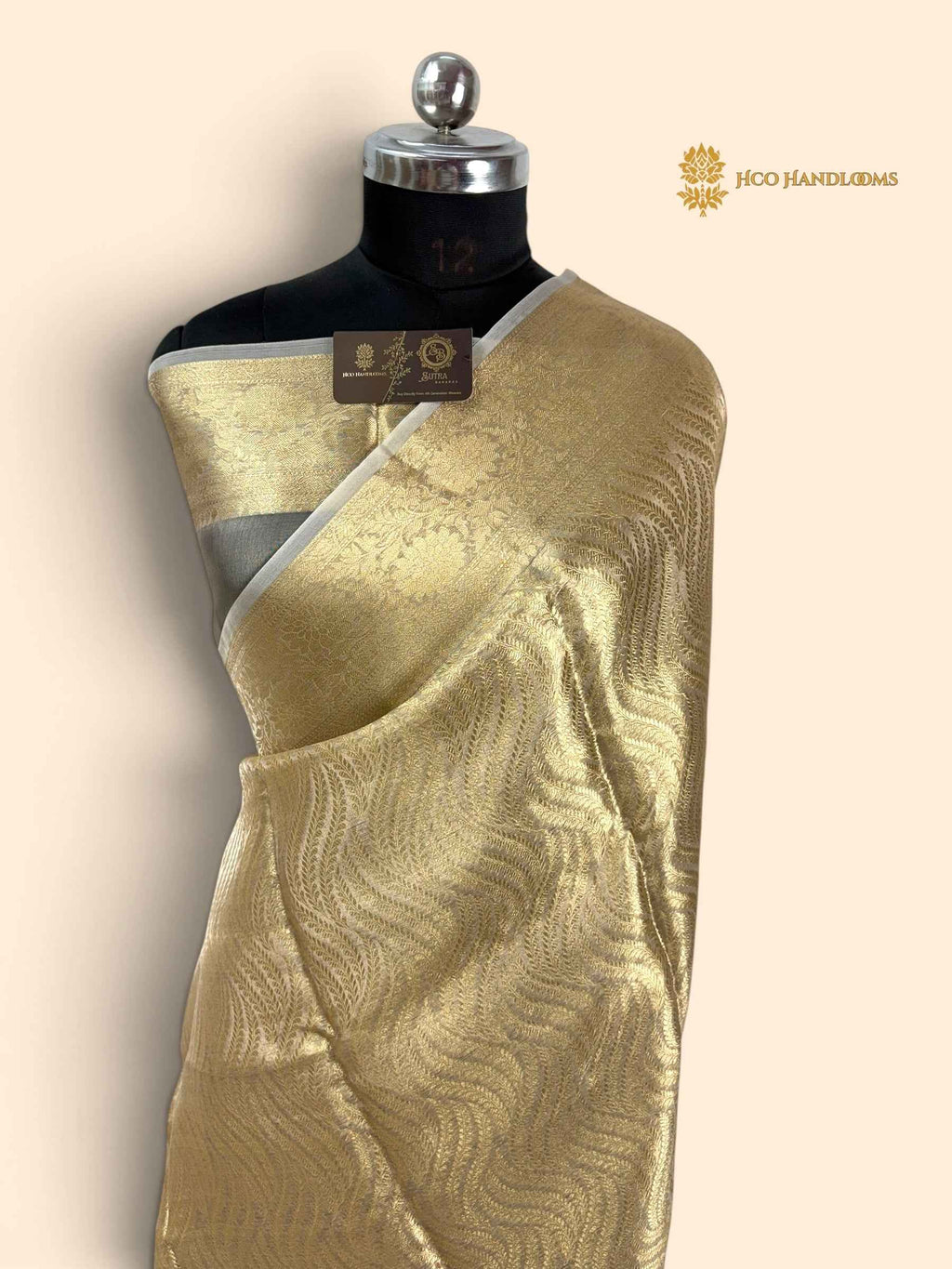 Pure Tissue Silk Handloom Banarasi Saree - All Over Tanchui Brocade