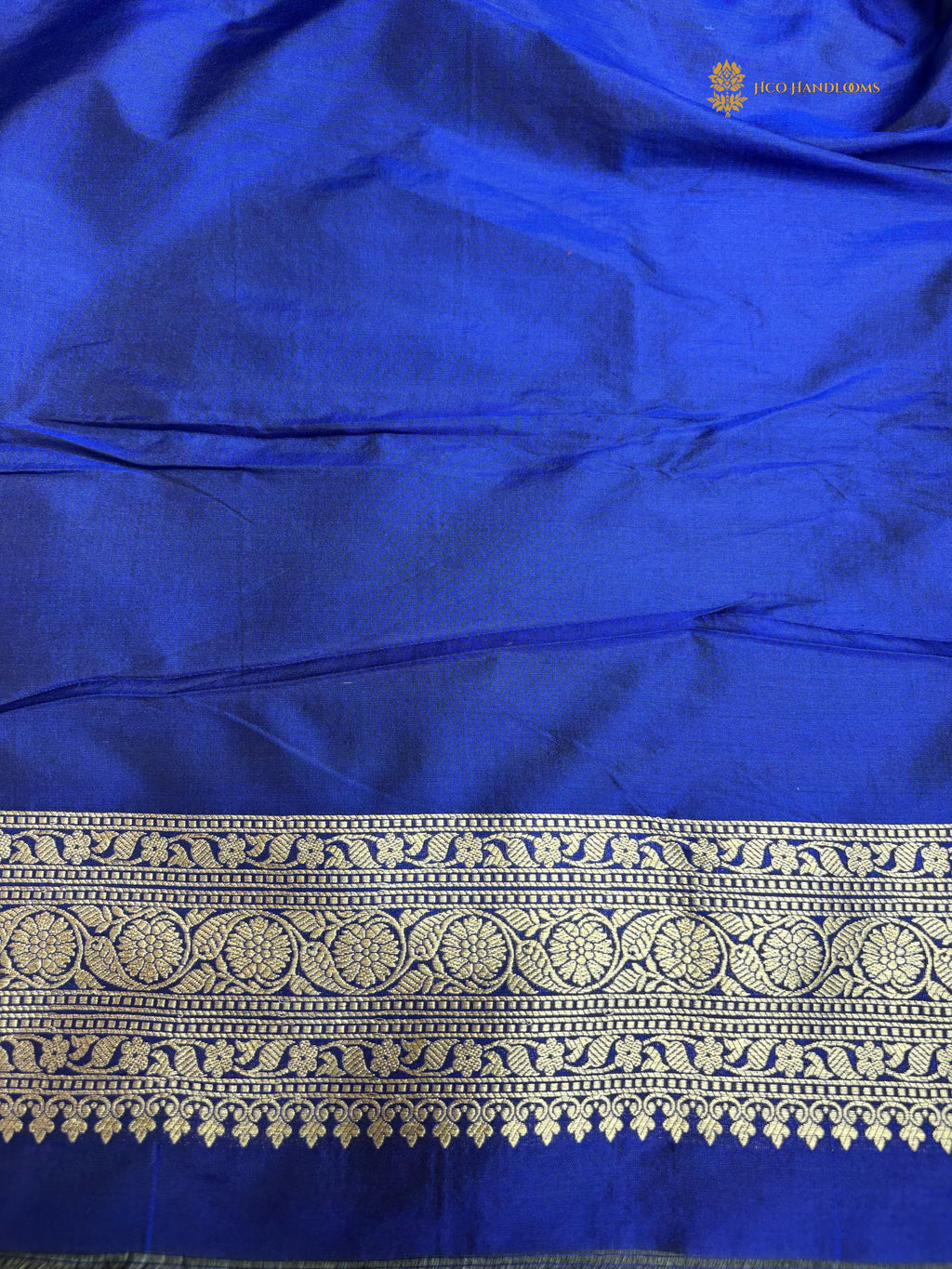 Regal Pure Katan Silk Handloom Banarasi Saree - All Over Motifs