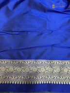 Regal Pure Katan Silk Handloom Banarasi Saree - All Over Motifs