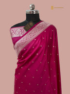 Regal Rani Premium Mashru Katan Silk Banarasi Saree - All Over Small Booti