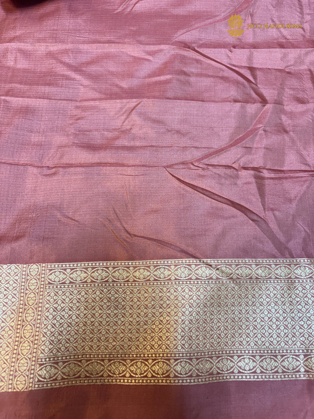 Pure Katan Silk Handloom Banarasi Saree - All Over Meenakari Jangla
