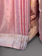 Premium Mashru Katan Silk Banarasi Saree - All Over Small Booti