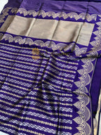 Pure Katan Silk Handloom Banarasi Saree - All Over Kadhua Jangla Work