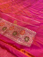 Pure Katan Silk Handloom Banarasi Saree - All Over Tanchui Work