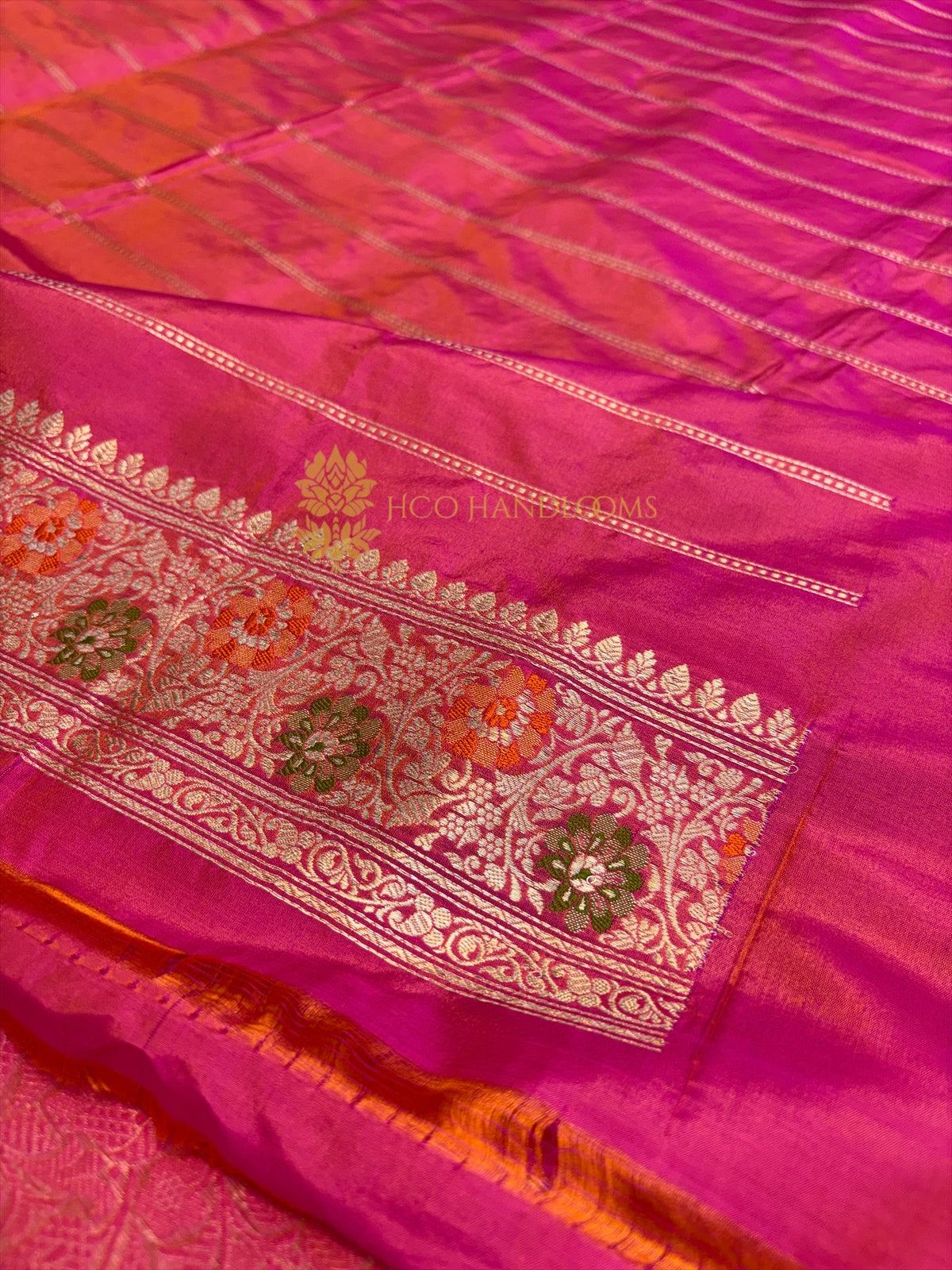 Pure Katan Silk Handloom Banarasi Saree - All Over Tanchui Work