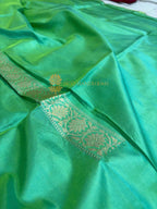 Pure Katan Silk Handloom Banarasi Saree - All Over Meenakari Dual Kadhua Motifs