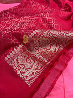 Pure Katan Silk Handloom Banarasi Saree - All Over Kadhua Motifs