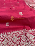 Pure Katan Silk Handloom Banarasi Saree - All Over Kadhua Motifs