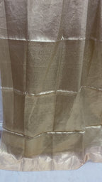 Pure Tissue Silk Tanchui Brocade  Handloom Banarasi Saree