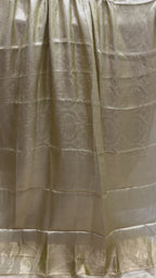 Pure Tissue Silk Tanchui Brocade Handloom Banarasi Saree