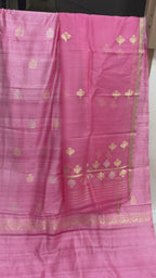 Pure Raw Silk Handloom Banarasi Dress Material
