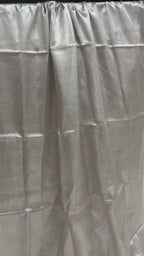Silver Pure Molten Tissue Silk Tanchui Brocade Handloom Banarasi Saree