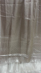 Pure Tissue Silk Tanchui Brocade Handloom Banarasi Saree