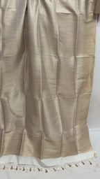 Pure Katan Silk Handloom Tanchui Brocade Dupatta