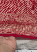 Red Premium Soft Katan Silk Tanchui Brocade Banarasi Saree