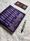 Pure Katan Silk Handloom Banarasi Saree - All Over Kadhua Jangla Work