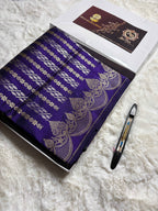 Pure Katan Silk Handloom Banarasi Saree - All Over Kadhua Jangla Work