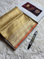 Pure Tissue Silk Handloom Banarasi Saree - All Over Tanchui Brocade